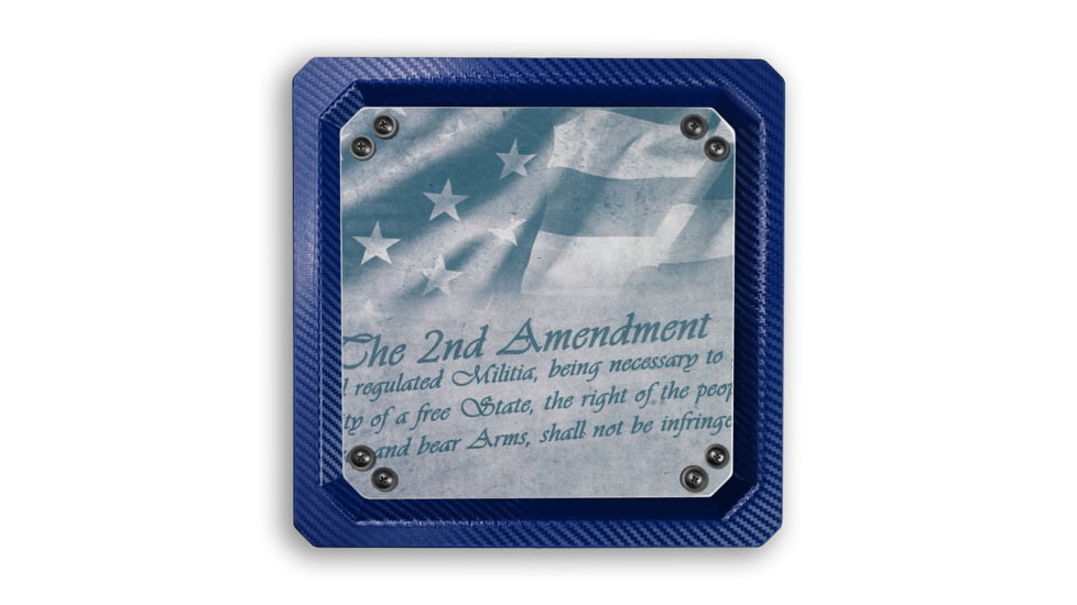 Wethepeopleholsters.Com Blue Carbon Fiber EDC Dump Tray, blue-carbon-fiber-edc-dump-tray