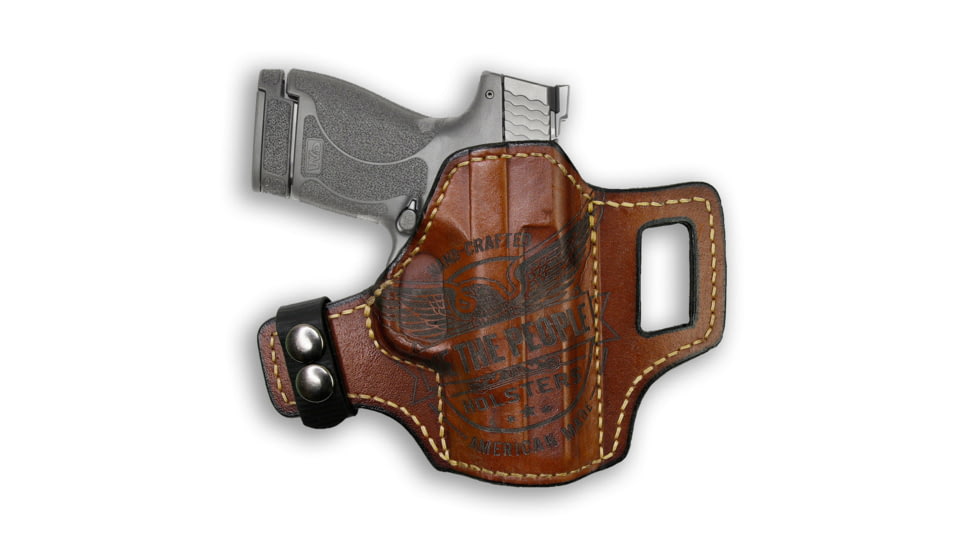 We the People Holsters Smith &amp; Wesson M&amp;P Shield / M2.0 / Plus 9Mm/.40/30 Super Carry Independence Leather Owb Holster 08CF1D35, 6813911318626
