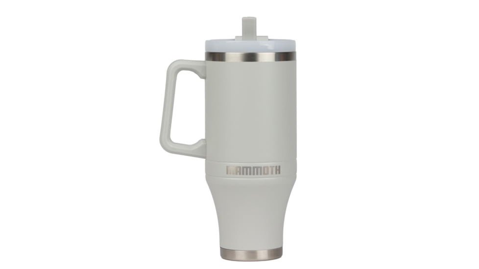 Cupped Waterfowl Outdoors Mammoth Ascent Tumbler 40 oz Light Grey CEB64714, RHMS40ASCCG4