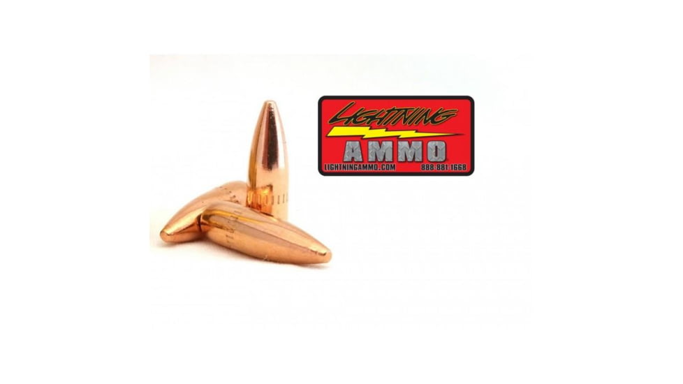 Lightning Ammo Lead Cast Handgun Bullets .38 Cal .358 158 gr RNFP-CB 100/ct Box E066480B, LALA1955