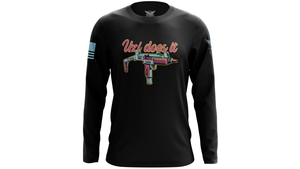 We the People Holsters Uzi Does It Long Sleeve Shirt 2769114A, 6777486442594