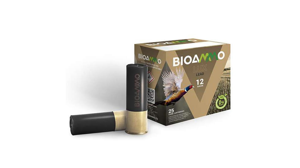 BioAmmo Lux Hunt 12 Gauge 1 1/4oz 2.75in 6 Lead Shot Shotgun Ammo, WNBL3270