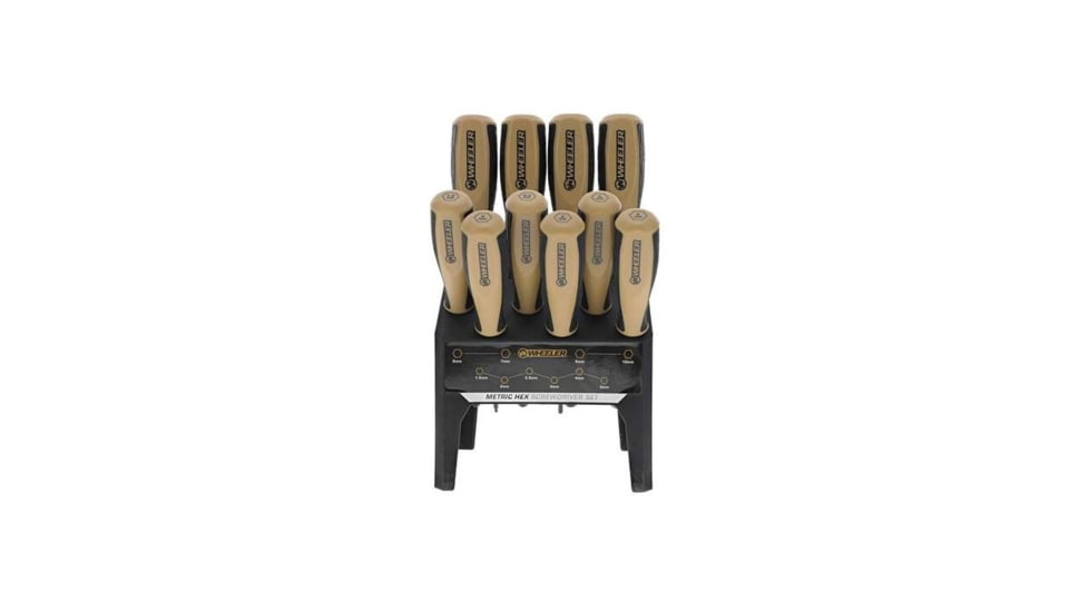 BOG Wheeler Metric Hex Benchtop Screwdriver Set 10/ct E2C354A0, PH4005281