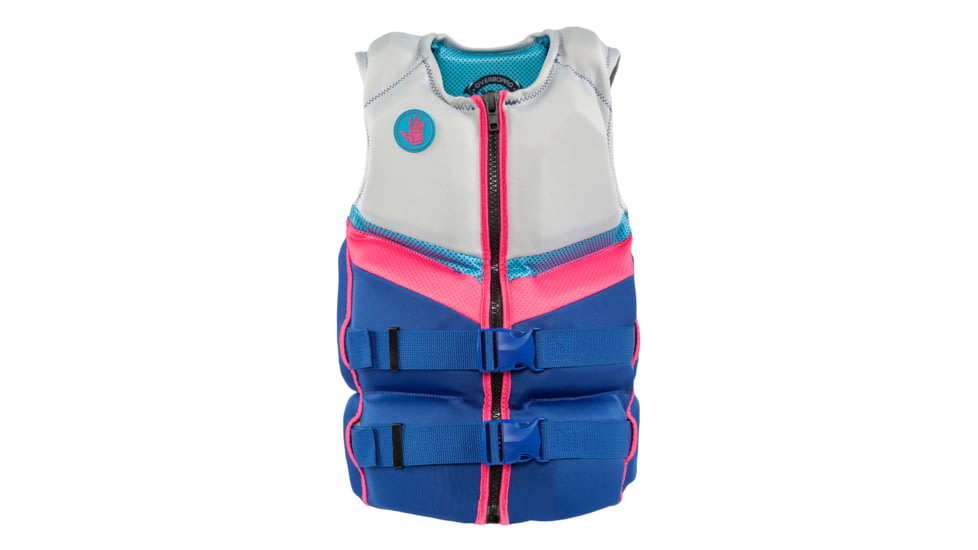 Body Glove Womens Overboard USCGA + TCA Ride PFD - Navy/Grey 081F6663, M, NAVY/GRAY, 22254W-NVYGRY-M