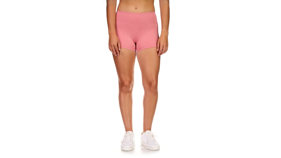 Body Glove Stellar 3 High-Rise Athletic Shorts - Pink 670A3E9F, S, Pink, BGG0919-PINK-S
