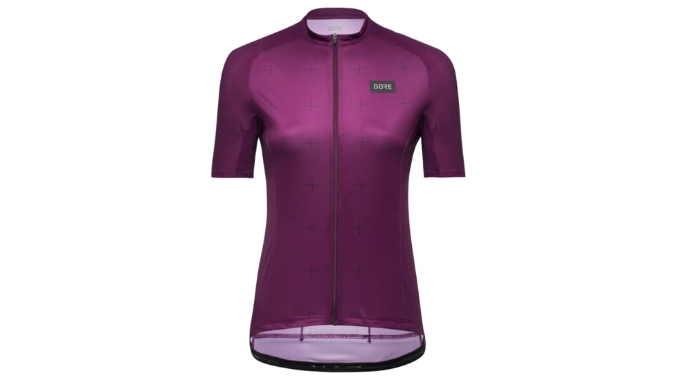 GOREWEAR Daily Cycling Jersey Womens in Process Purple/Black Medium 8-10 Form fit 050F8928, 100936-BQ99-40