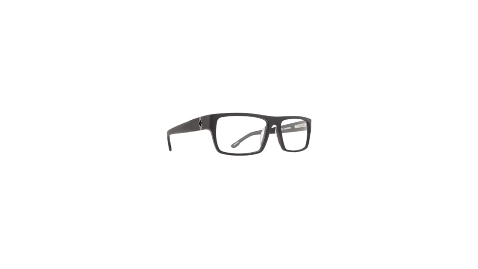 Spy Optic Vaughn 54 Men's Sunglasses, Matte Black Frame, Demo w/ Spy+ Lens Print Lens, Medium, 93950