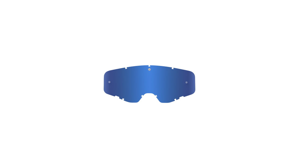 Spy Optic Foundation Lens - Spy Optic - Smoke Dark Blue Mirror Motocross Goggles 8E566717, 155819