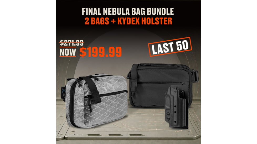 945 Industries Final Nebula Bag Bundle, BNL-QAPL-BLK-QAPL-NBL