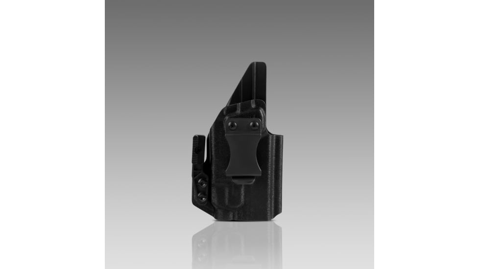 945 Industries KYDEX HOLSTER INSIDE THE WAISTBAND IWB LIGHT BEARING BLACK, HOLSTER-KYDEX-IWB-LIGHTBEARING-BLACK