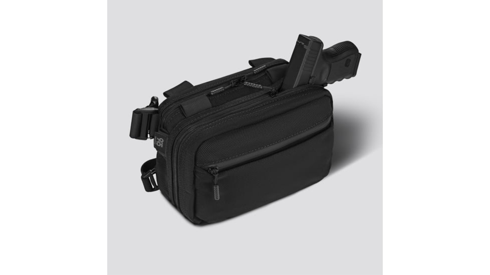 945 Industries MORPH BALLISTIC NYLON CONCEALMENT BAG X-LARGE BLACK, BAG-MORPH-BALLISTIC-BLACK-XL