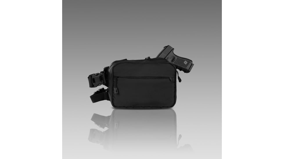 945 Industries QAPL CORDURAR CONCEALMENT BAG LARGE BLACK, BAG-QAPL-BLACK