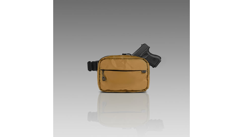 945 Industries SPIRE S X-PacR Coyote Brown Concealment Bag WITH KYDEX HOLSTER, BAG-SPIRE-S-COYOTE-BROWN-HOLSTER