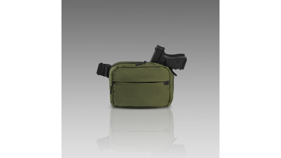 945 Industries SUMMIT L UltraGridTM Avocado Concealment Bag WITH KYDEX HOLSTER, BAG-SUMMIT-L-AVOCADO-HOLSTER