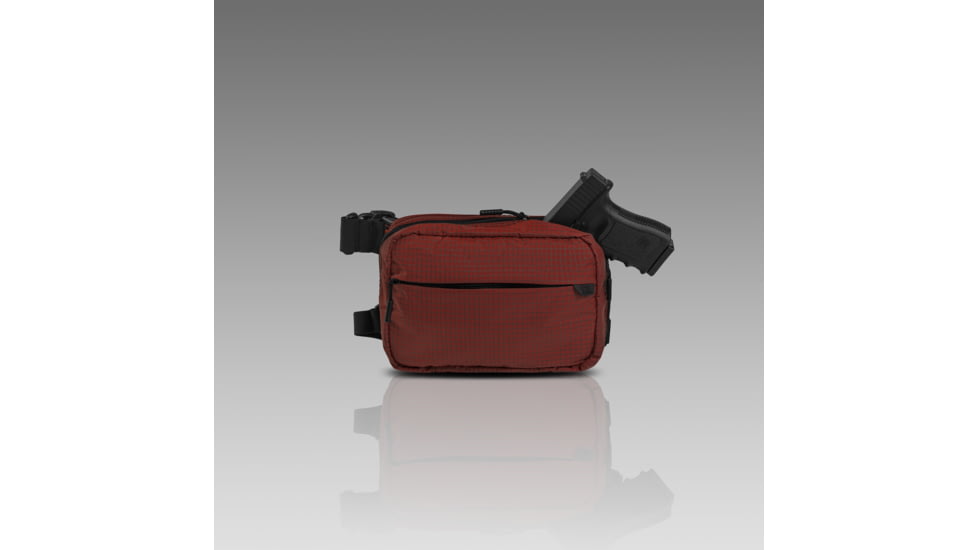 945 Industries SUMMIT L UltraGridTM Dark Chili Concealment Bag WITH IWB ADAPTER, BAG-SUMMIT-L-DARK-CHILI-IWB