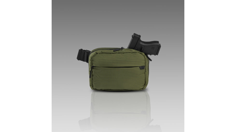 945 Industries SUMMIT XL UltraGridTM Avocado Concealment Bag WITH KYDEX HOLSTER, BAG-SUMMIT-XL-AVOCADO-HOLSTER