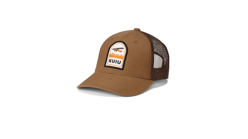 KUIU Bush Plane Mesh Back Hat, Brown, One Size, Adult, Unisex, 7519500042398