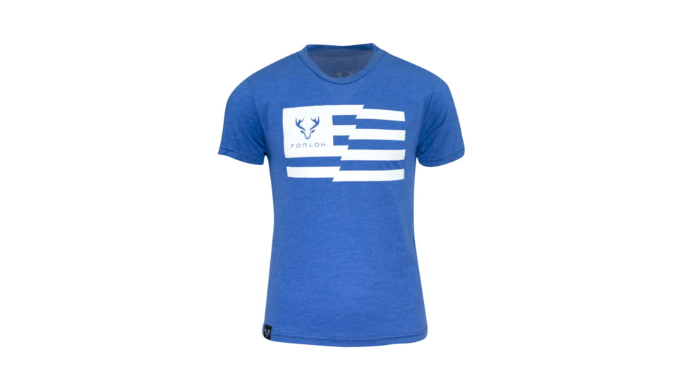 Forloh Youth T-Shirts, Azure Blue, XL, 30731-AB-XL