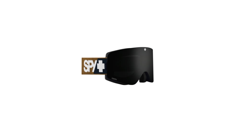 Spy Optic Marauder Snow Goggles, Sand Frame, Happy Gray Green Black Mirror + Happy LL Persimmon Silver Mirror Lens, Gray/Green/Black, One Size, 147330