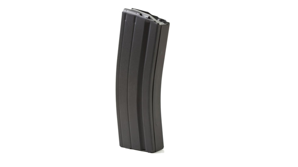 Ammunition Storage Components AR-15/M-16 25 Round Rifle Magazine, 6.8 SPC, Grey Follower, Black Stainless Steel, 25-68-SS-BM-G-ASC