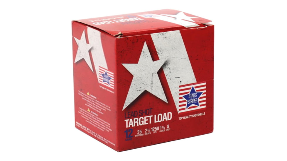 PPU TRZ Trading Target Load Shotshells 12 ga 2-3/4 1-1/8 oz 1250 fps #8 25/ct 97A27680, OQCT13208
