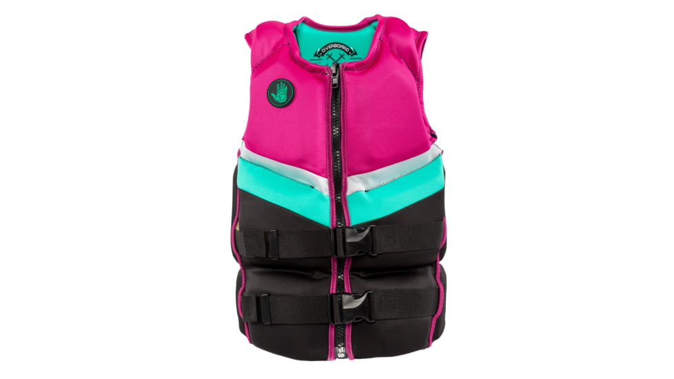 Body Glove Womens Overboard USCGA + TCA Ride PFD - Purple/Green 33C36AE3, S, PURPLE/GREEN, 22254W-PRPGRN-S