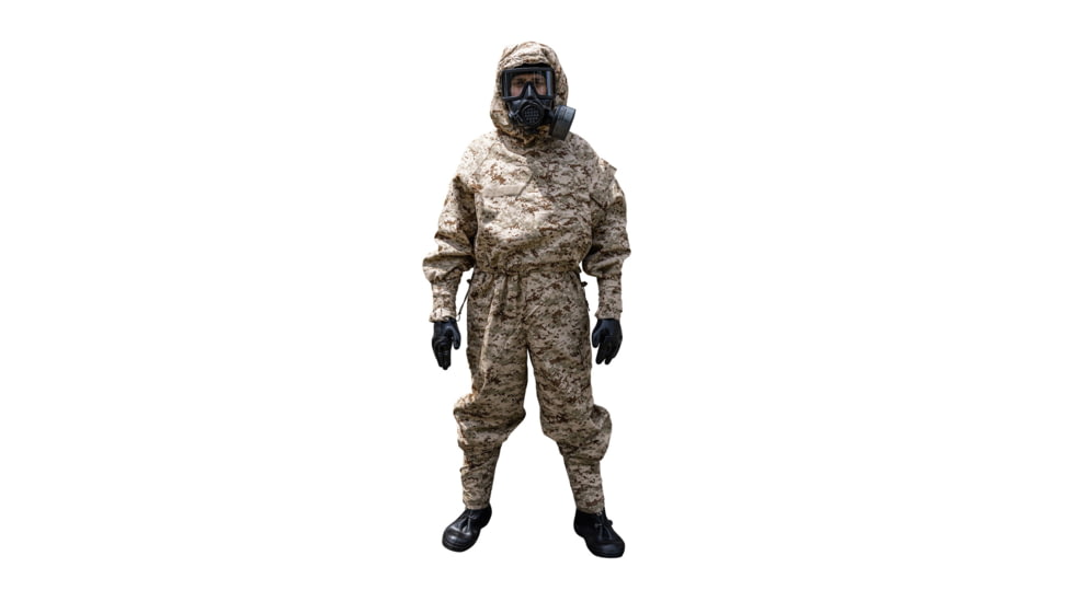 MIRA Safety MOPP-1 CBRN Protective Suit, Desert Digital Camouflage, 2XL/3XL, SUT_MOPP-DCAM-2X3X
