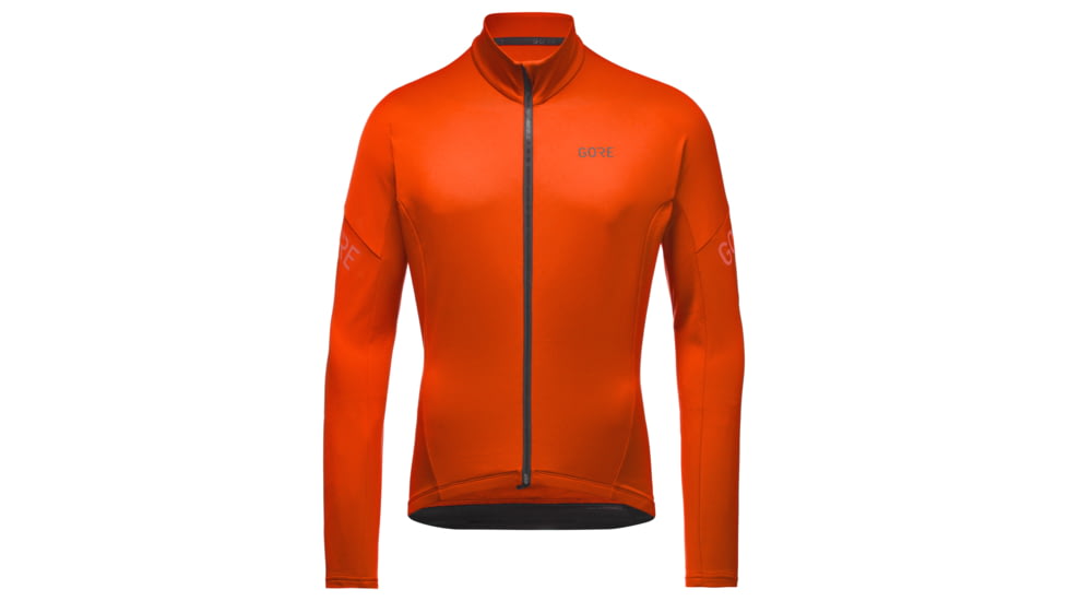 GOREWEAR Mens C3 Thermo Cycling Jersey in Fireball XS Slim fit 2F56C0B2, 100647-AY00-S