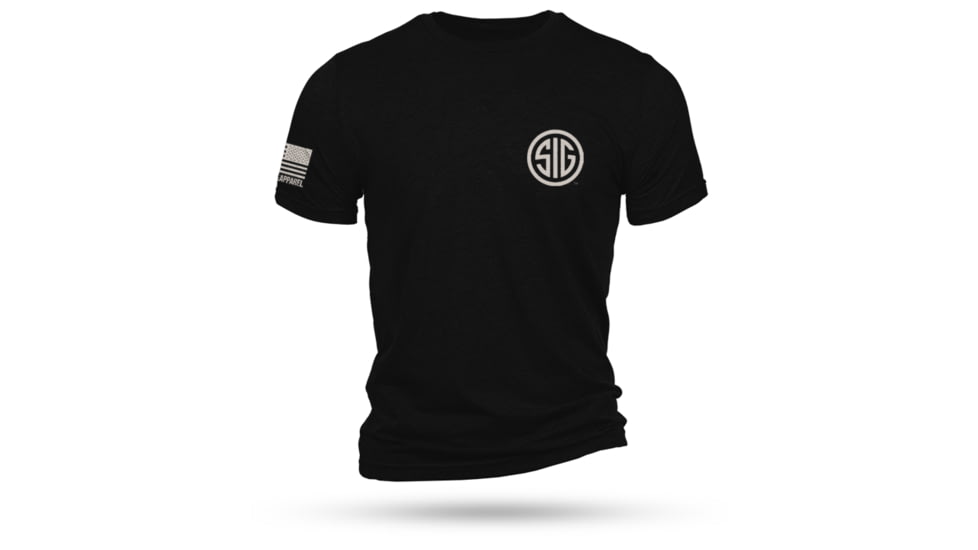 Nine Line Sig Sauer Logo Short Sleeve Shirt Black L 93EED99C, NVSIGTSBLACKL