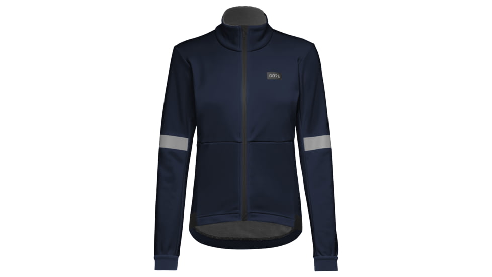 GOREWEAR Tempest Cycling Jacket Womens in Orbit Blue Medium 8-10 Slim fit Windproof 78FF3CEF, 100818-AU00-40