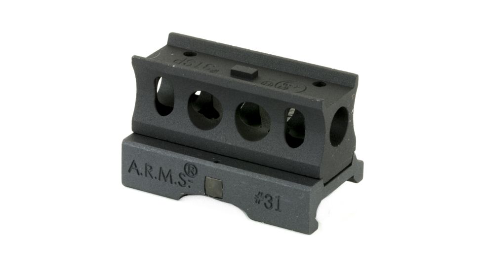 A.R.M.S., Inc. Aimpoint T-1 Micro Mount MK I, Black, ARMS31-31-SP
