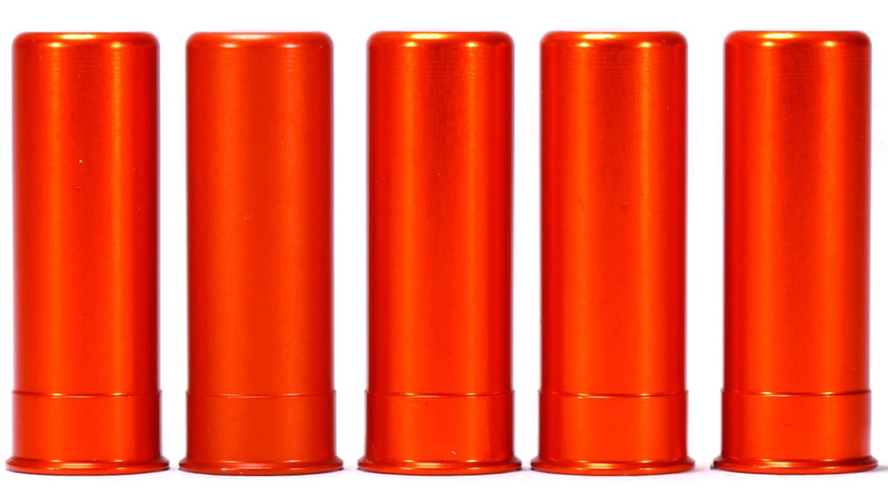A-Zoom A-Zoom Gauge Snap Cap, 12 Gauge, 5 Rounds, Orange, 12611