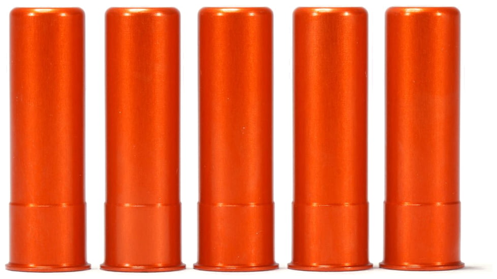 A-Zoom A-Zoom Gauge Snap Cap, 20 Gauge, 5 Rounds, Orange, 12613