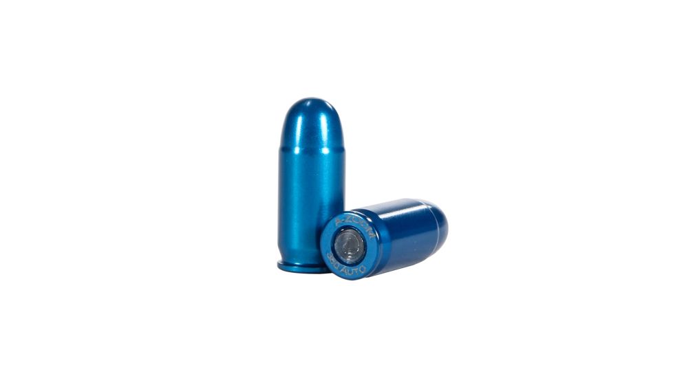 A-Zoom Centerfire Pistol Snap Caps, .380 ACP, 10-Pack, Blue, 15313