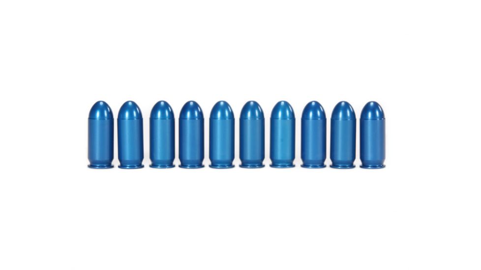 A-Zoom Centerfire Pistol Snap Caps, .45 ACP, 10-Pack, Blue, 15315