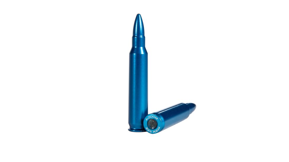A-Zoom Centerfire Rifle Snap Caps, .223 Win, 10-Pack, Blue, 12322