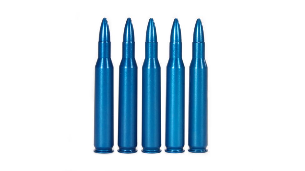 A-Zoom Centerfire Rifle Snap Caps, .270, 5-Pack, Blue, 12324