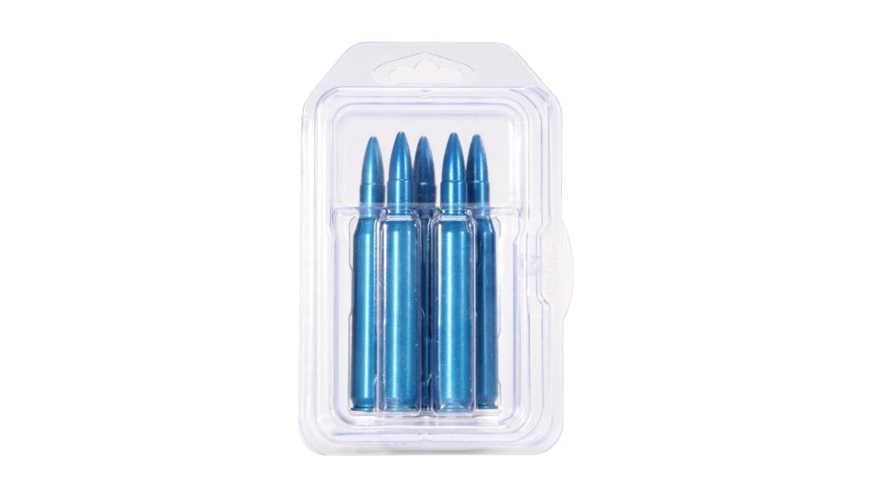 A-Zoom Centerfire Rifle Snap Caps, .270, 5-Pack, Blue, 12324