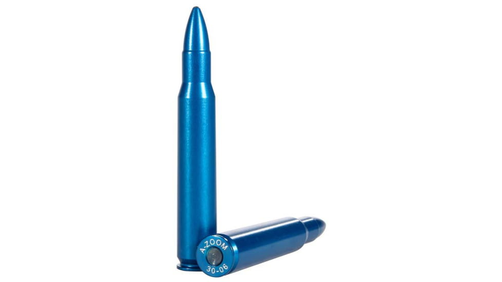 A-Zoom Centerfire Rifle Snap Caps, 30-06, 5-Pack, Blue, 12327