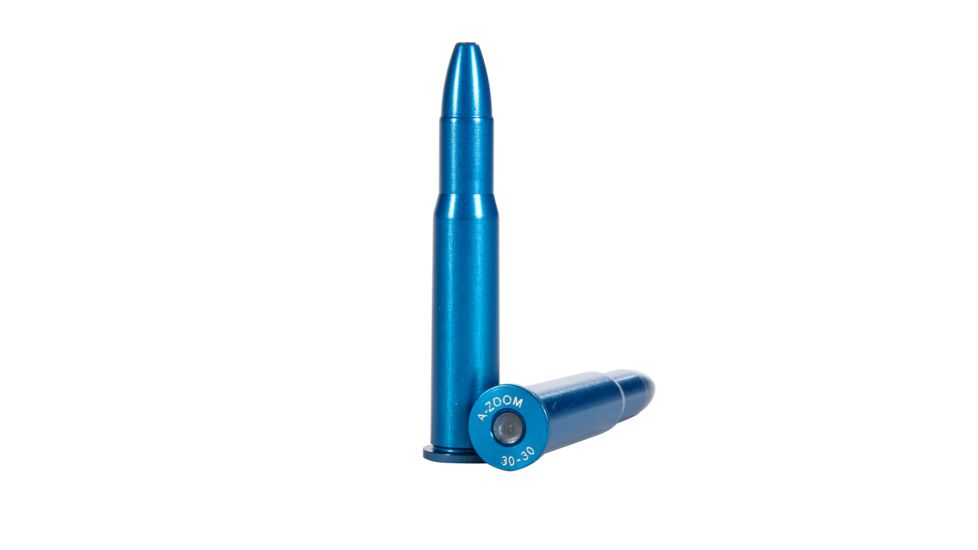 A-Zoom Centerfire Rifle Snap Caps, 30-30, 5-Pack, Blue, 12329