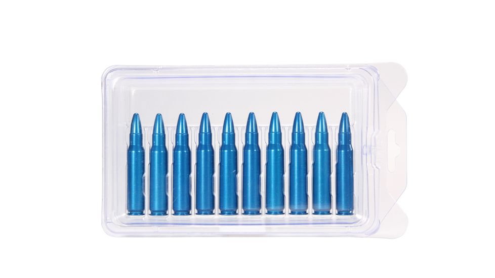 A-Zoom Centerfire Rifle Snap Caps, .308, 10-Pack, Blue, 12328