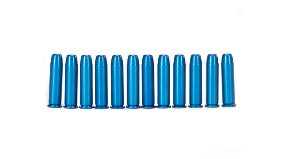 A-Zoom Revolver Snap Caps, .357 Mag, 12-Pack, Blue, 16319