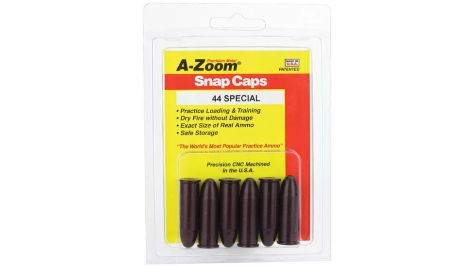 A-Zoom Revolver Snap Caps, 44 Special, 6 Pack, 16121