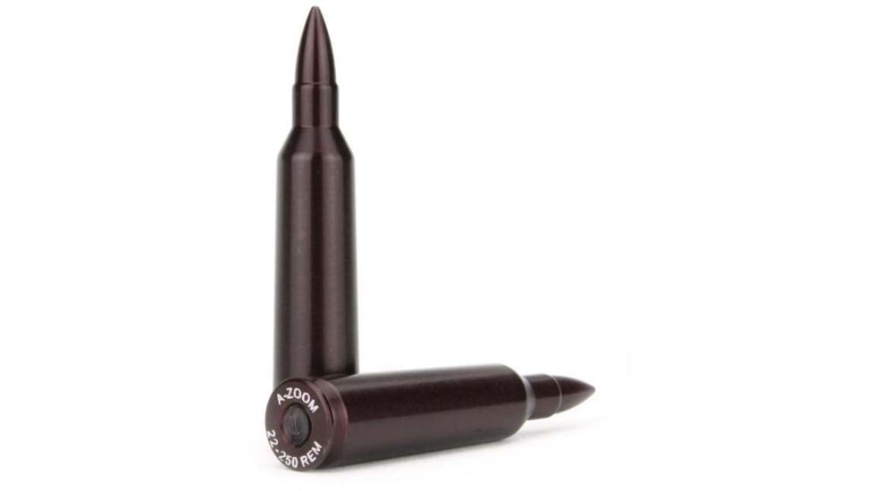 A-Zoom Rifle Snap Caps - 22-250 Remington, 2 per Pack