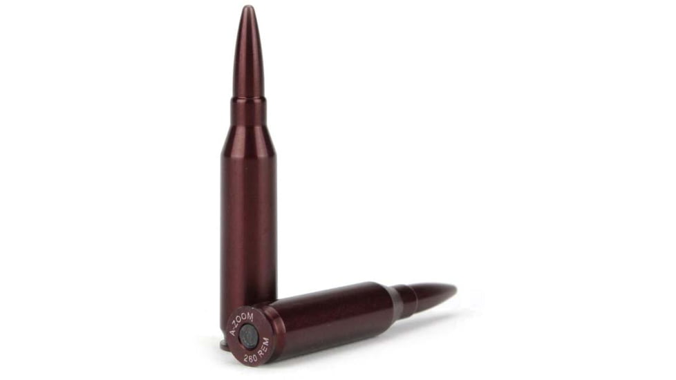 A-Zoom Rifle Snap Caps - 260 Remington - 2 Pack