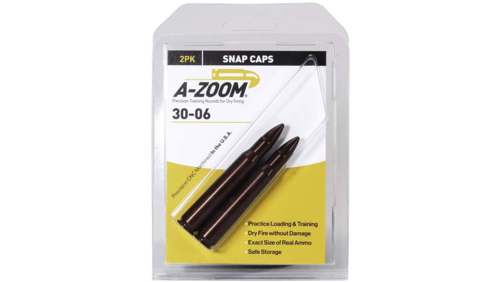 A-Zoom Rifle Snap Caps - 30-06 Sprg - 2 Per Pack