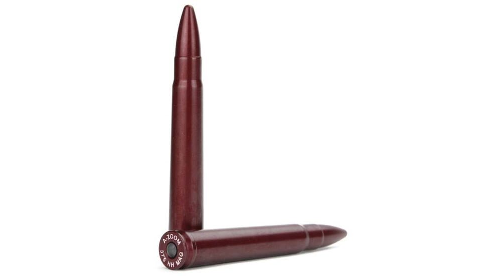 A-Zoom Rifle Snap Caps - 375 HH Mag - 2 Per Pack