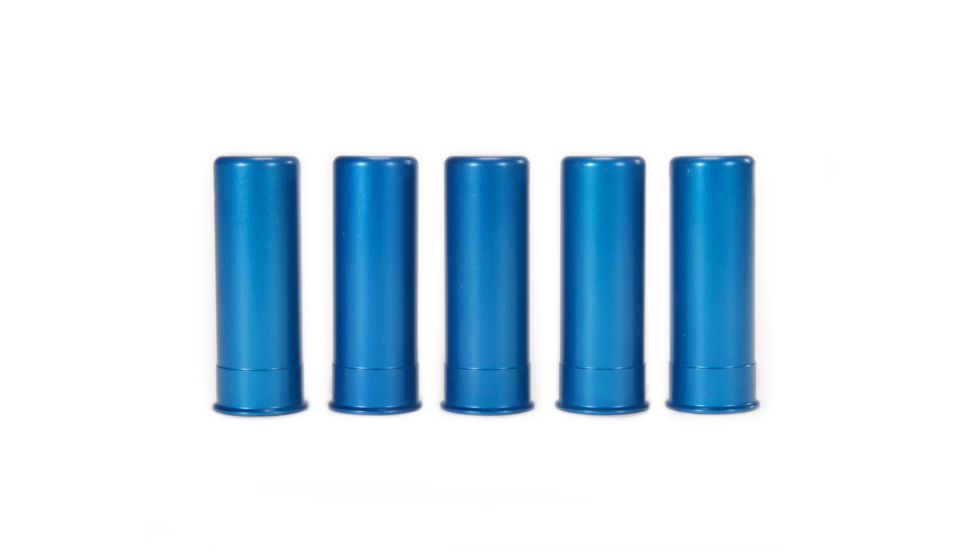 A-Zoom Shotgun Snap Caps, 12 Gauge Shotshell, 5-Pack, Blue, 12311