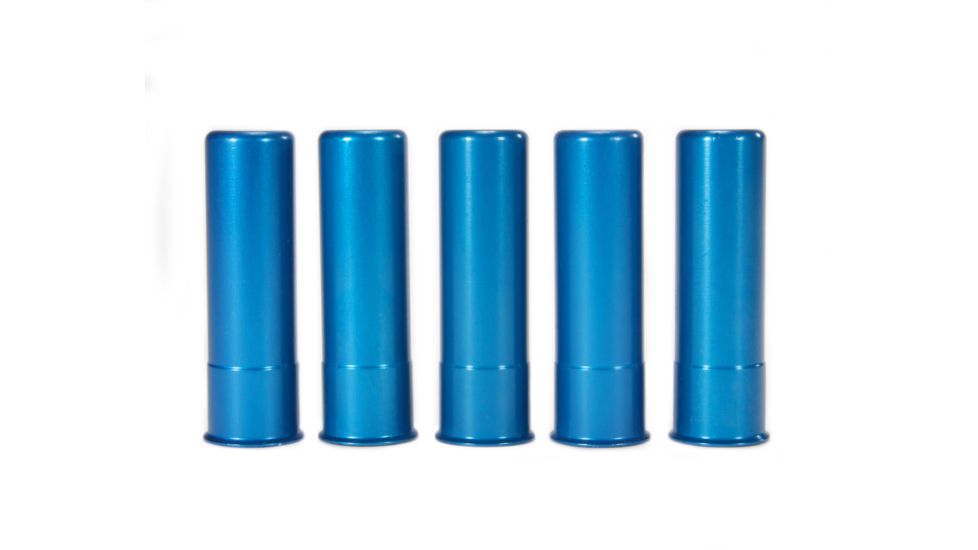 A-Zoom Shotgun Snap Caps, 20 Gauge Shotshell, 5-Pack, Blue, 12313