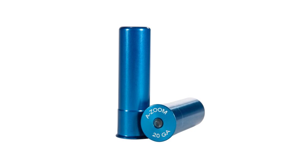 A-Zoom Shotgun Snap Caps, 20 Gauge Shotshell, 5-Pack, Blue, 12313